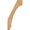 Ekena Millwork 3 1/2"W x 12"D x 24"H Imperial Smooth Knee Brace, Western Red Cedar BRC04X12X24IMP00SWR - alternate 2